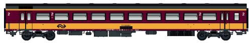 L.S. Models LS44264 Personenwagen ICR 2.Kl. B10 NS, Ep.VI, Benelux